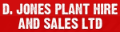 D Jones Plant Hire & Sales Ltd