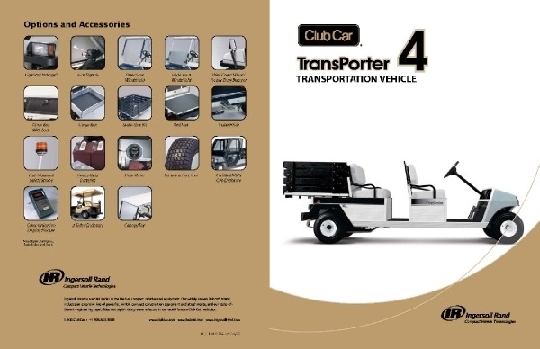 Club Car Transporter 4 Electric IQ system