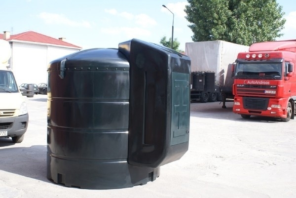 Zbiornik dwupłaszczowy 5000 litrów na olej napędowy