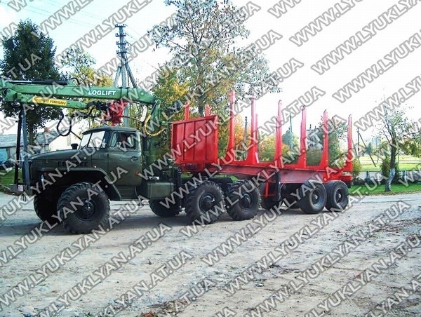 Урал 4320 лісовоз