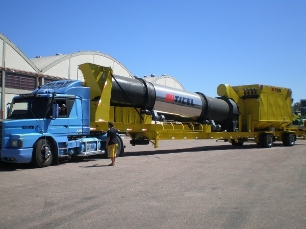Ticel CF 120 * fully mobile plant