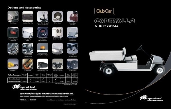 Club Car Carryall 2 Electric IQ Plus System