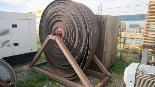 Conveyor Belting 5 Rolls Unused Assorted widths