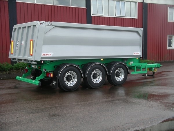BENALU TIPPKÄRRA DUMPERKÄRRA 3-axl 5000 kg !!! TIPPKÄRRA JIGG
