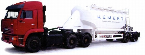 Автоцементовоз ТЦ-21