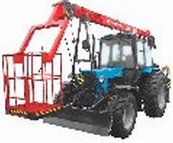 Подъемник монтажный специальный ОПТ-9195 (шасси трактора МТЗ-82)
