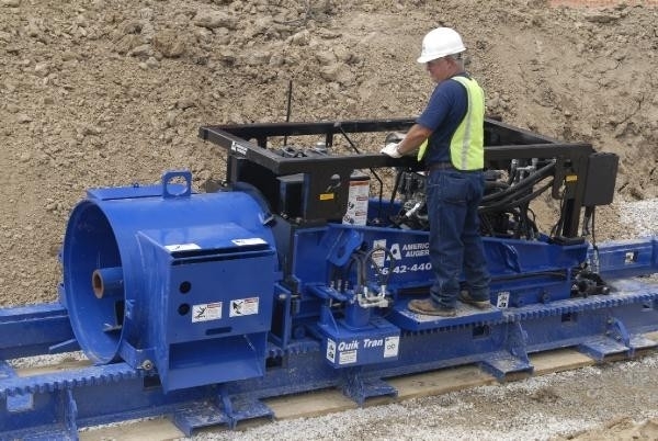 American Augers Auger boring utilaj subtraversari