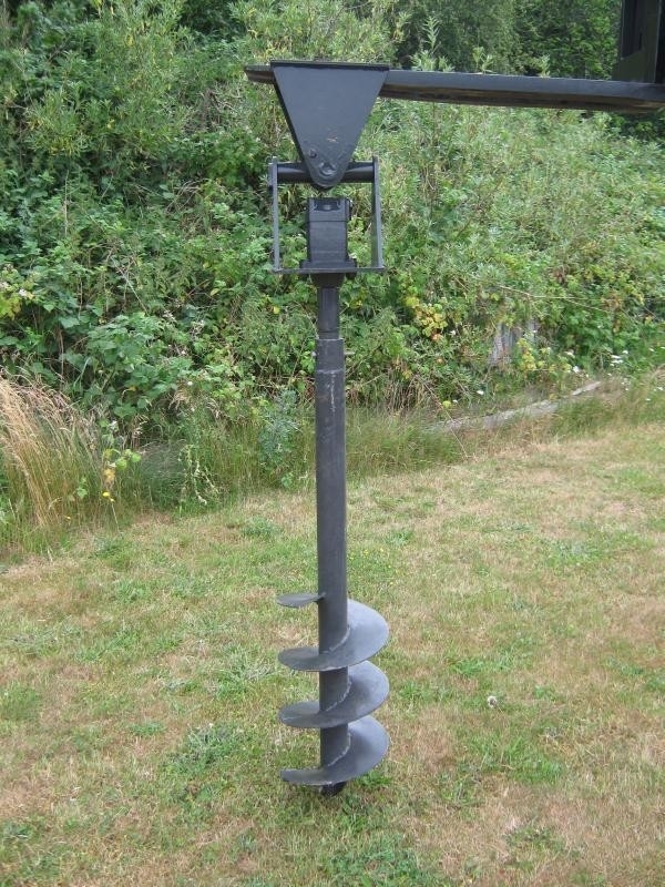 Jordborstation med 30 cm bor bor