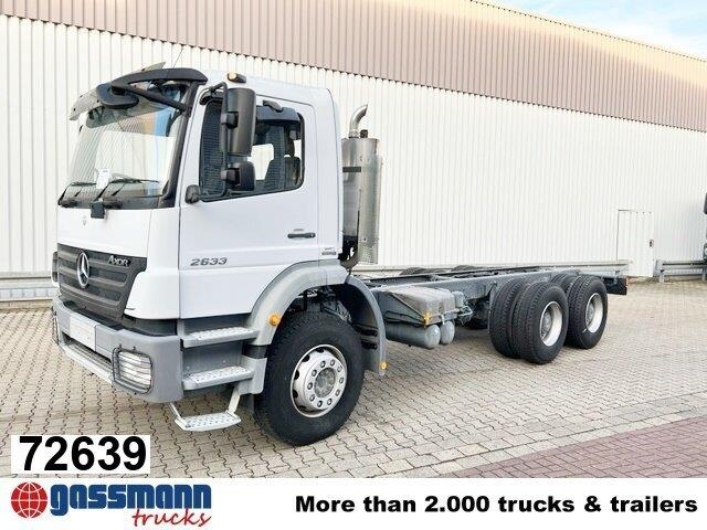 Mercedes-Benz Axor / 2633 K/39 6x4 / 6x4 Tempomat