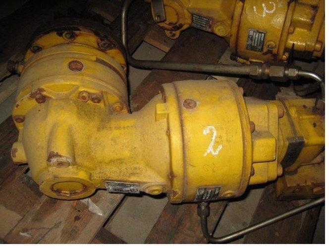 Right-angle gear typ RA-25 with hyd. motor
