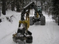 Timberjack 870, Валочно-пакетирующие машины, Лесозаготовка 