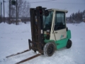 Mitsubishi FD 25, 4-pyöräiset vastapainotrukit, Materiaalinkäsittely