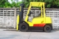 HYSTER H 2.50DX、四輪フォークリフト、資材運搬設備