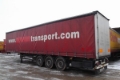 Schmitz 13.6m X 4m FIXED ROOF CURTAINSIDER, Gardintrailer, Transport