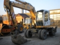Liebherr A314 Litronic, Kolová rýpadla, Stavební stroje