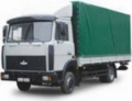 МАЗ МАЗ 437043-322, Camion à rideaux coulissants (PLSC), Transport