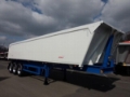 BENALU TIPPTRAILER LAGLIG LAST 34 TON SCHAKT MALM 37 kbm, Benne semi remorque, Transport