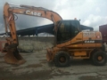 Case WX 165, Wheeled excavators, Construction