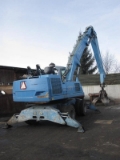 Fuchs MHL 331, Materialumschlag, Baumaschinen