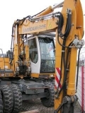 Liebherr A 904 Li, Mobilbagger, Baumaschinen
