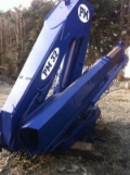 PM 32 ton articulating knuckleboom crane, เครนพับ, เครื่องจักรงานขนส่ง