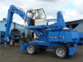 Fuchs 713, Materialumschlag, Baumaschinen