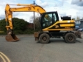 JCB JS 160 W, Колесные экскаваторы , Строительная техника