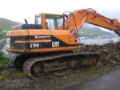 Caterpillar 318B, Bagri goseničarji, Gradbeništvo