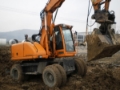 Volvo EW 140, Gumikerekes kotrók, Építőipari gépek