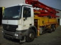 PUTZMEISTER MERCEDES ACTROS ACTROS 3341 PUTZMEISTER M38Z, รถปั๊มคอนกรีต, เครื่องจักรงานก่อสร้าง