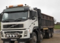 Volvo FM12.380, Camion benne, Transport