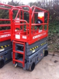 Upright MX19, Scissor lifts, Construction