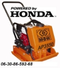 MBW-HONDA Lapvibrátor AP3550 Lapvibrátor Új/New, Soil compactors, Construction