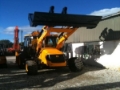 JCB 3CX, Graaf-laadcombinaties, Bouw