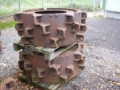 Cat (76) 928/936/938/950 E/F/G steelwheels - Walzräder, Ďalšie komponenty, Stavebníctvo