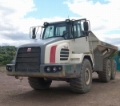 Terex TA25, Zglobni demperji, Gradbeništvo