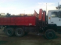 MAN 2 MAN Tipper with Crane - 6x6 and 6x4 - 33.322, Camion plateau ridelle avec grue, Transport