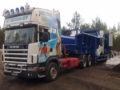 Scania R164, รถสไลด์, เครื่องจักรงานขนส่ง
