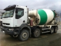Renault Kerax 370.32 - 8x4 - 10m³ -, Camion malaxeur, Transport