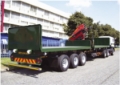 Payloader brick transporting tridem semi trailer, Autres semi remorques, Transport