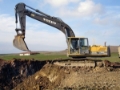 Volvo EC390, Bagri goseničarji, Gradbeništvo