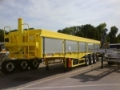 BENALU TIPPTRAILER ALUBERRY MED TEX LÄMMAR, Benne semi remorque, Transport