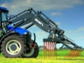 Metal Fach Incarcator frontal de siloz, 前端裝載機和挖掘機, 農業機械