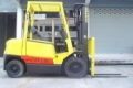 HYSTER H 2.50DX, Man down turret truck, Almacenaje
