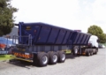Payloader twin or single bin side tipping tridem semitrailer, Autres semi remorques, Transport