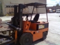 BALKANCAR EB 717، رافعة شوكية رباعية العجلات، التعامل مع المواد
