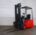 LINDE E15-322, Camion contrabalasat cu 3 roti, Stivuitoare