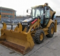 Caterpillar 428E, Graaf-laadcombinaties, Bouw