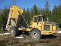 Volvo 5350B, Belden kirma kaya kamyonu, İş Makinaları
