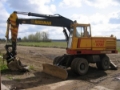 Akerman H7mc, Колісні екскаватори, Будтехніка